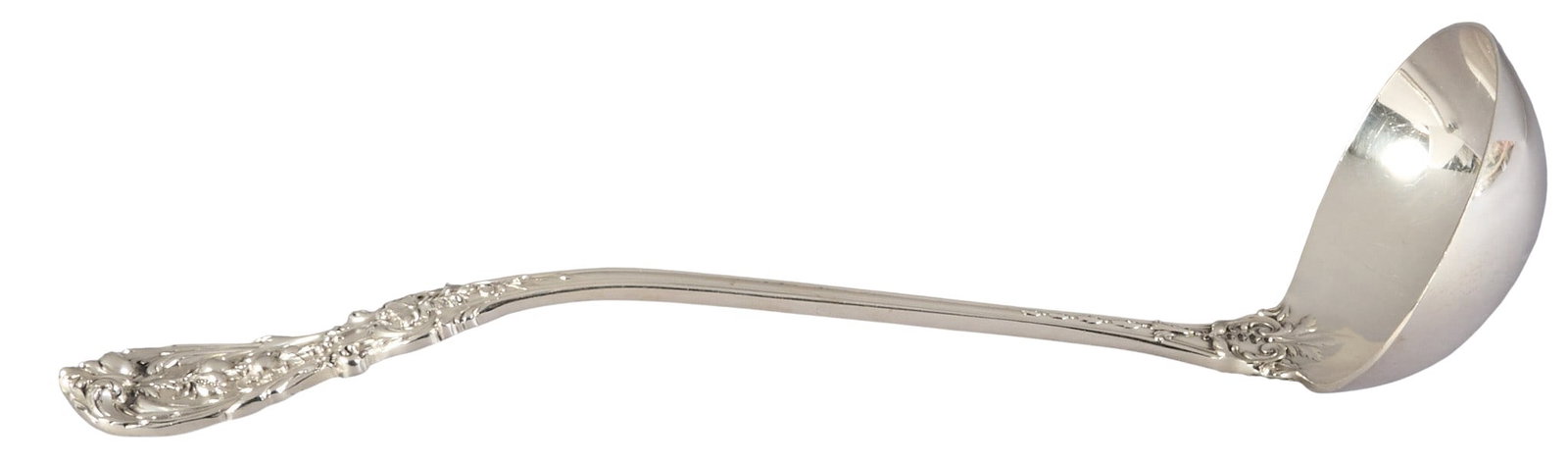 "Francis I" by Reed & Barton Sterling Silver Punch Ladle: "Francis I" sterling silver punch ladle, by Reed & Barton, no monogram or removal Length: 11.5 in. Total weight: 7.8 ozt Provenance: Property from an estate collection at a home in 