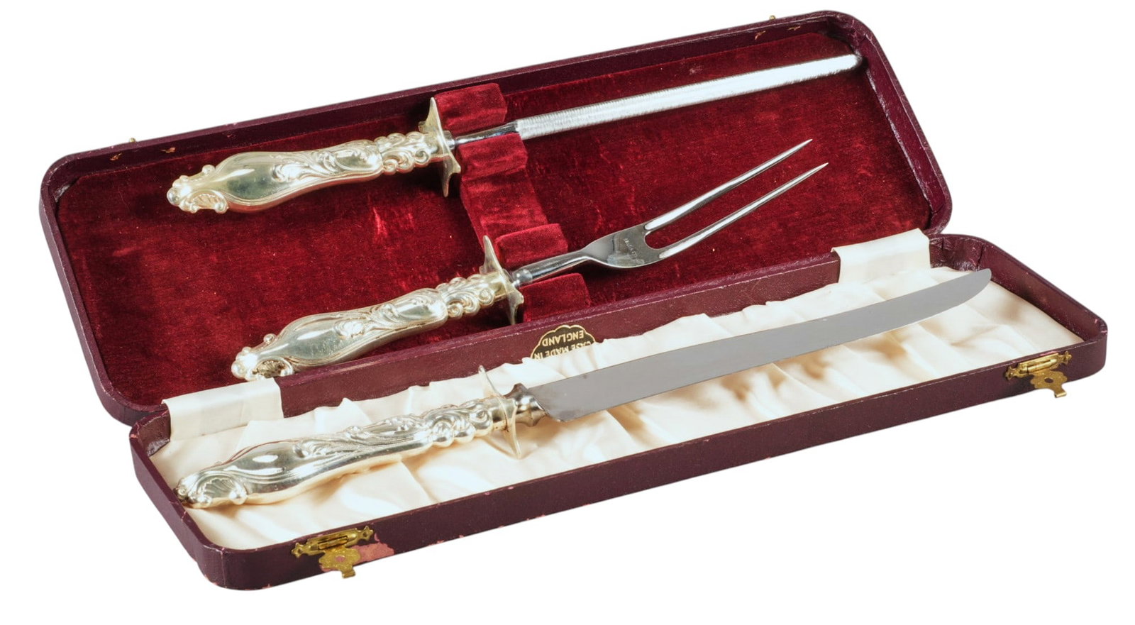 English Sheffield Carving Set (1 of 4)