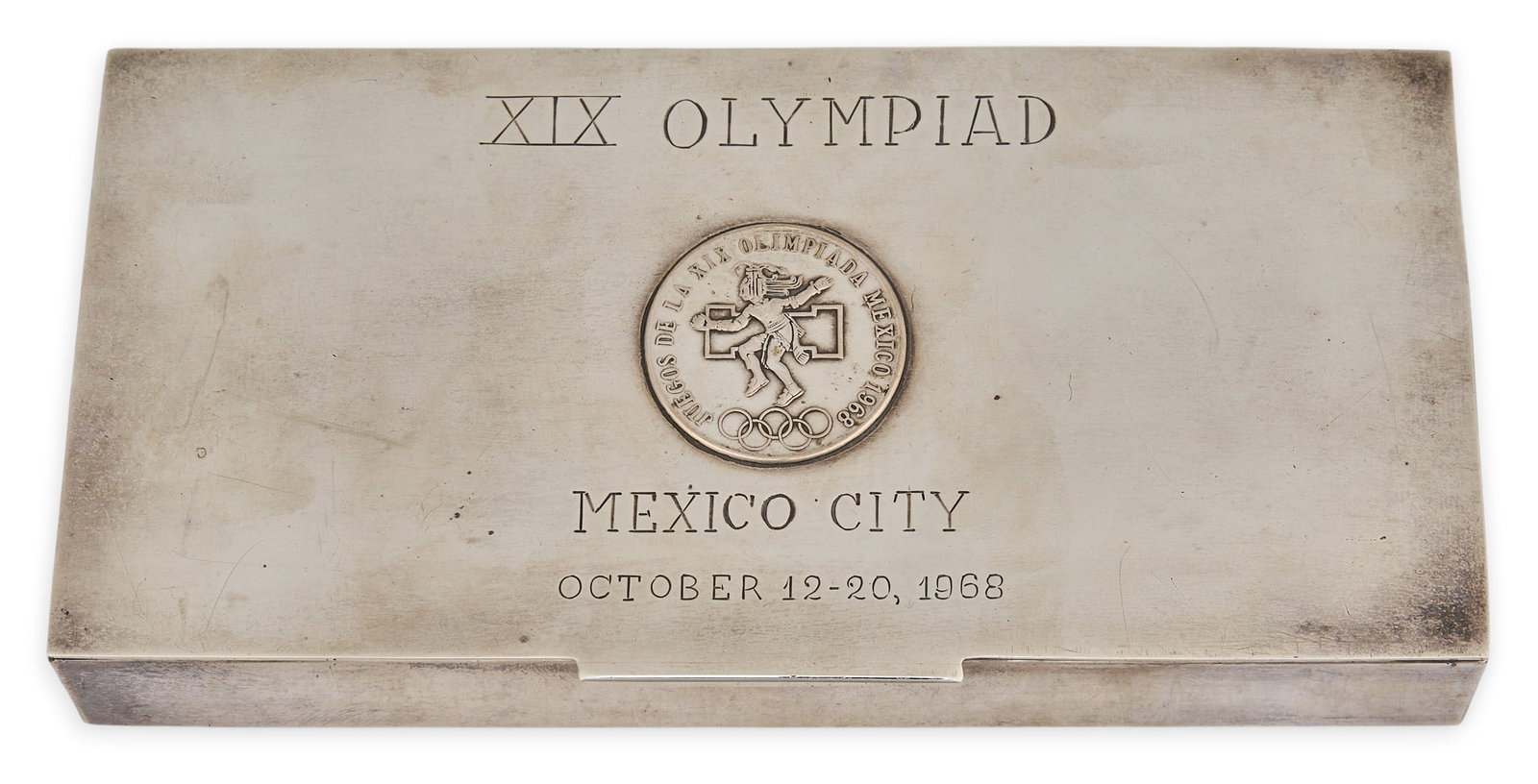 XIX Olympiad Mexico City Sterling Silver Box (1 of 5)