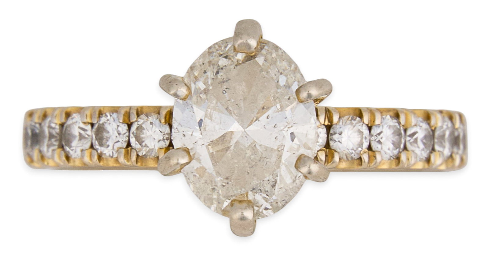 14K Diamond Engagement Ring (1 of 6)
