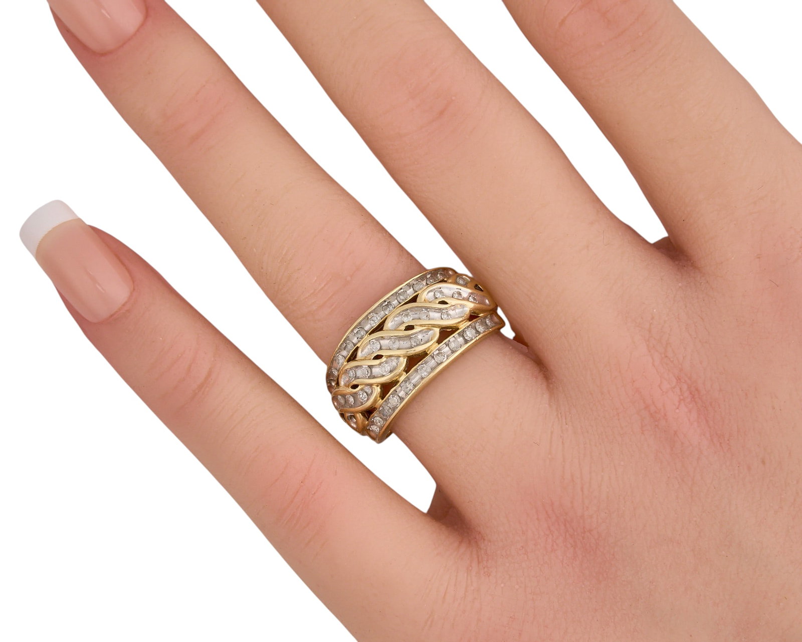 10K Diamond Ring - 2
