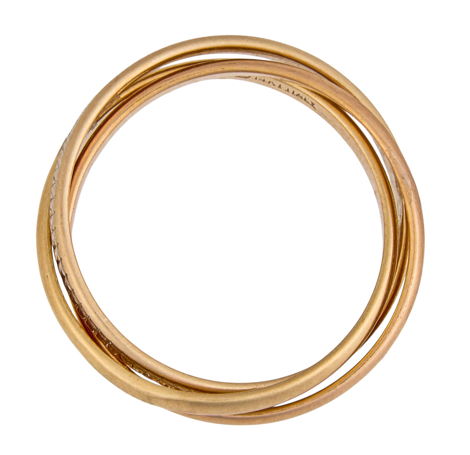 14K Three-Tone Ring - 3