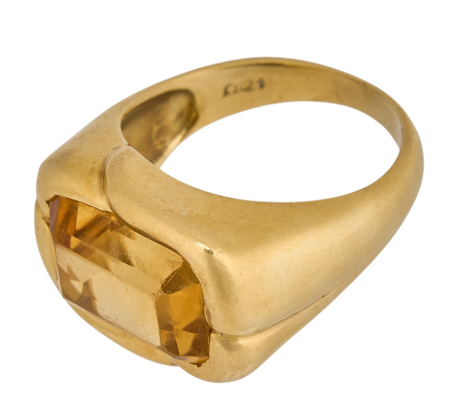 18K Citrine Ring - 3
