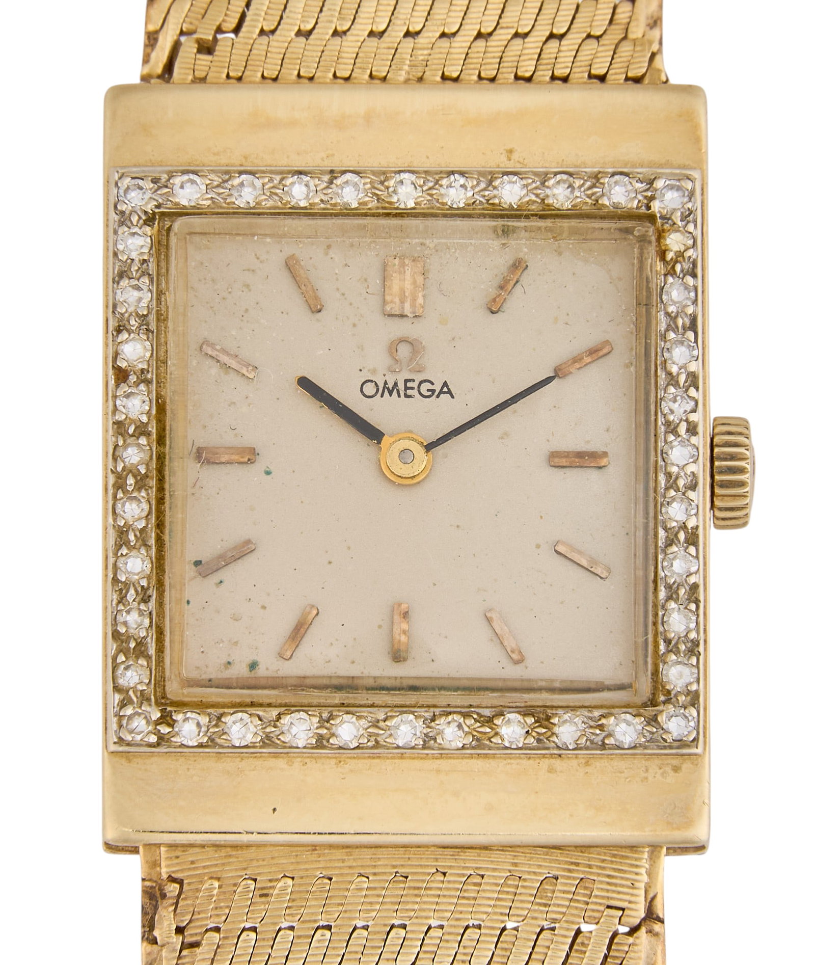 Omega 14K & Diamond Watch (1 of 7)