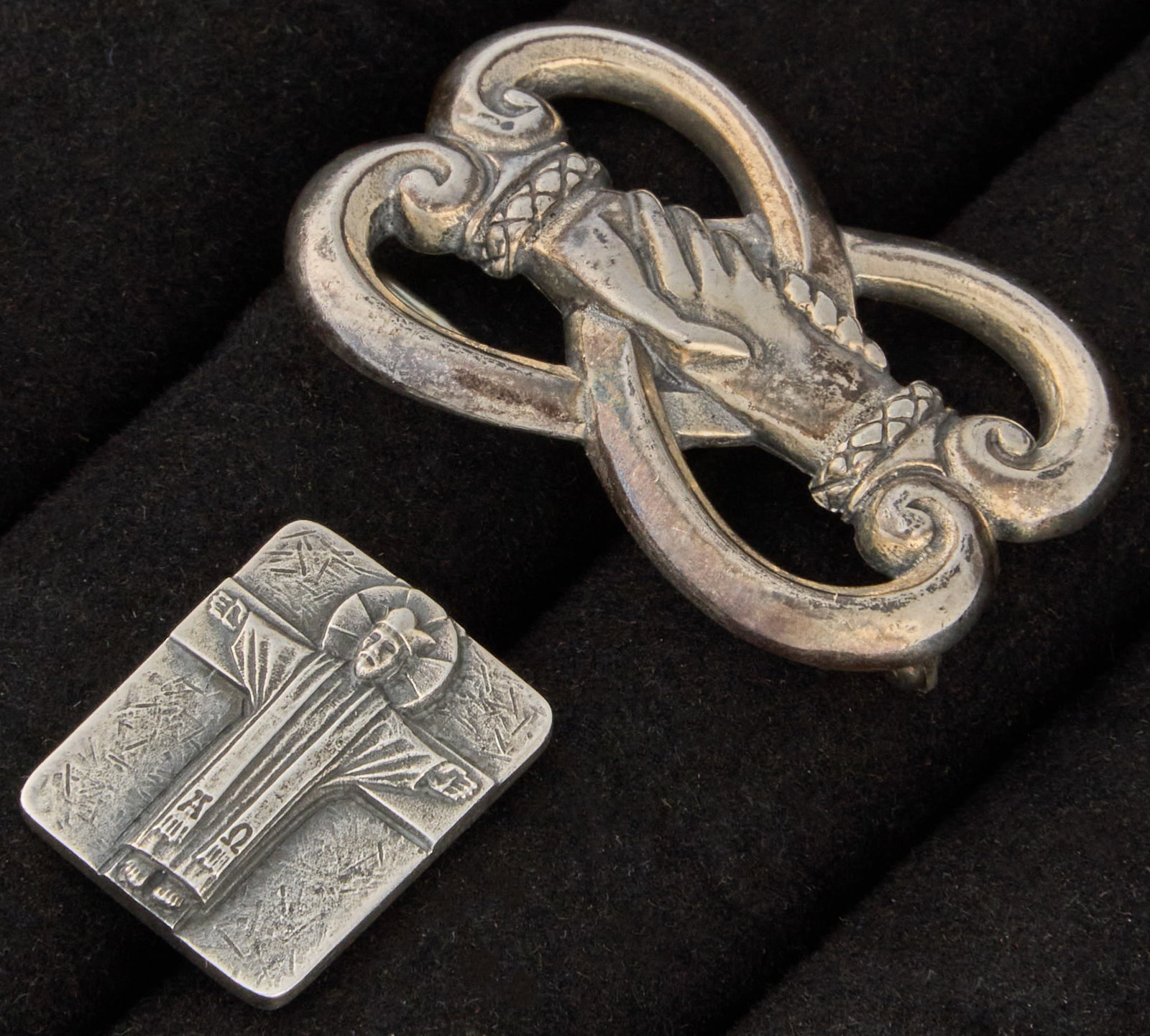 James Avery Sterling Silver Tie Tack & Brooch (1 of 5)