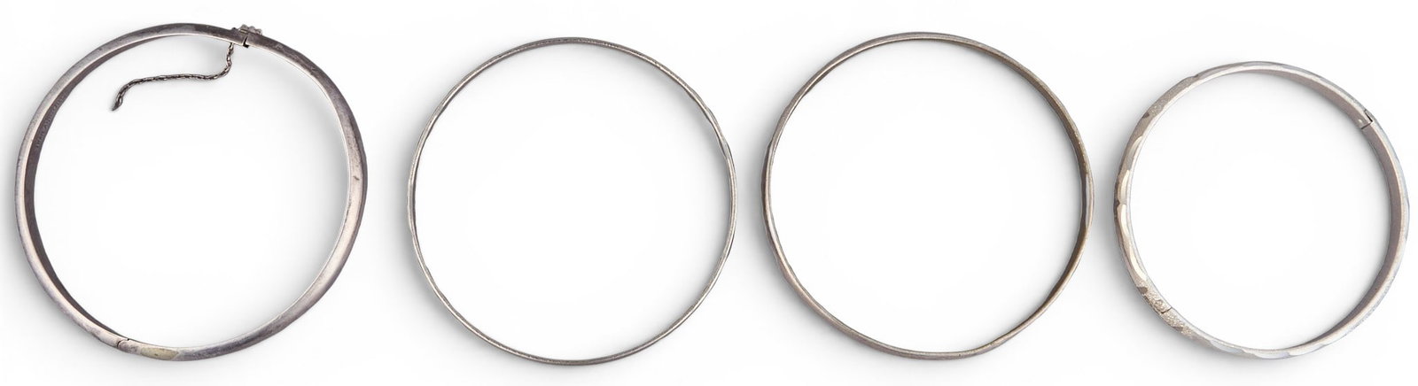 (4) Sterling Silver Bracelets - 2