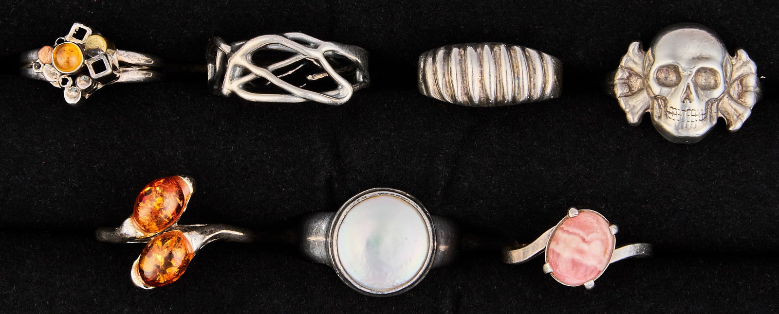 (7) Sterling Silver Rings - 2