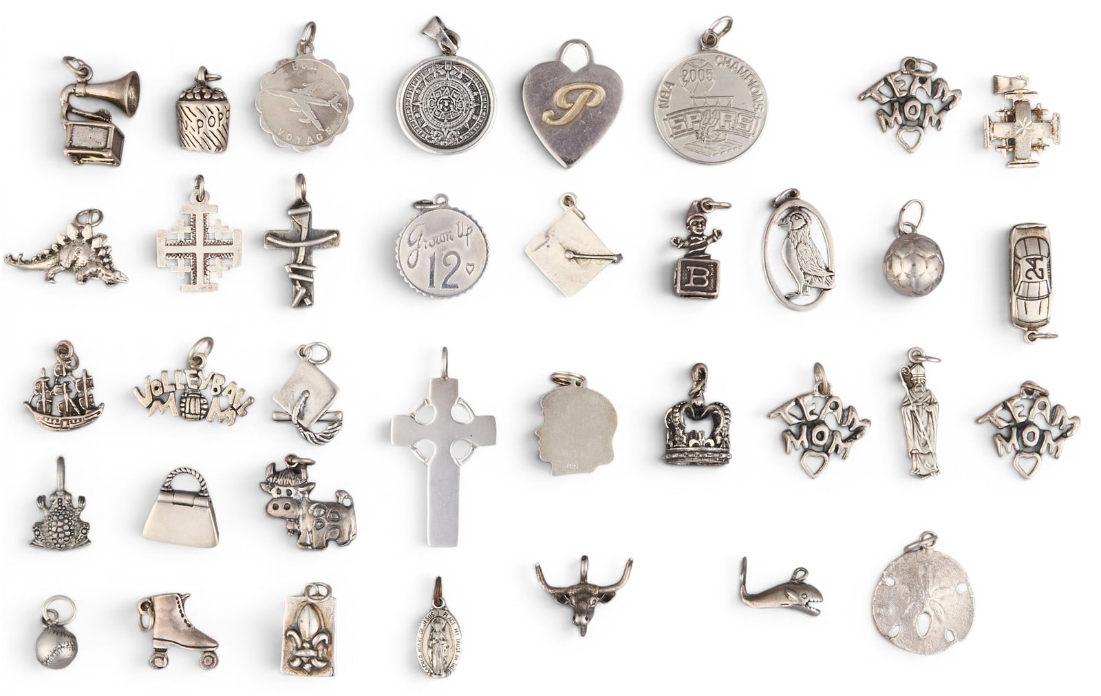 (35) Silver Charms - 2