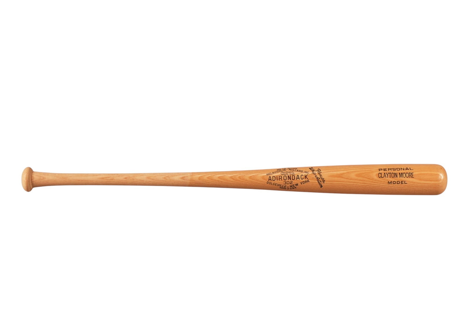 Clayton Moore Personal Model Baseball Bat - 4