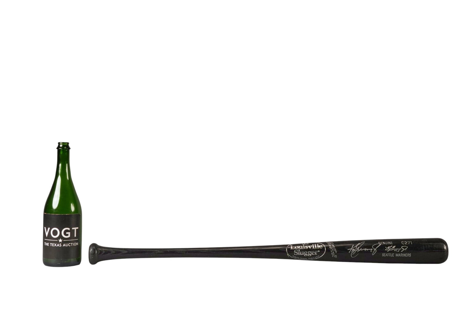 Ken Griffey Jr. Signed Baseball Bat - 2