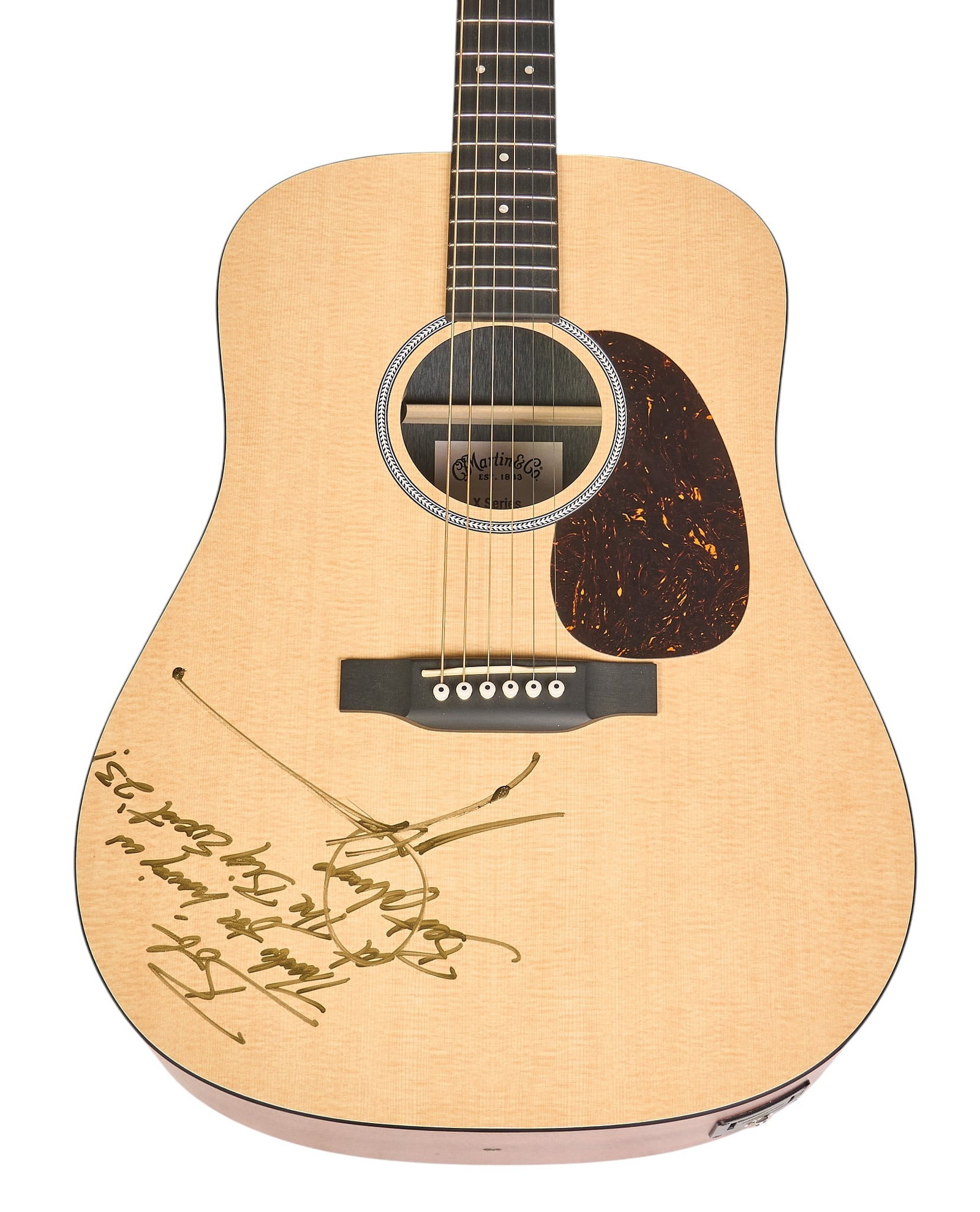 Signed Guitar and Case - 3