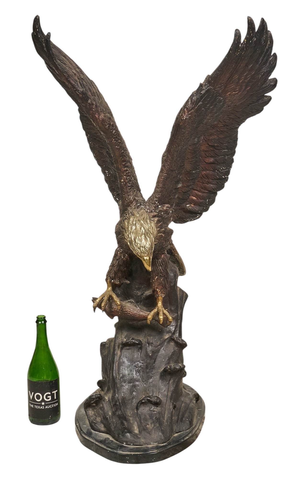 Bronze Eagle Statue - 2