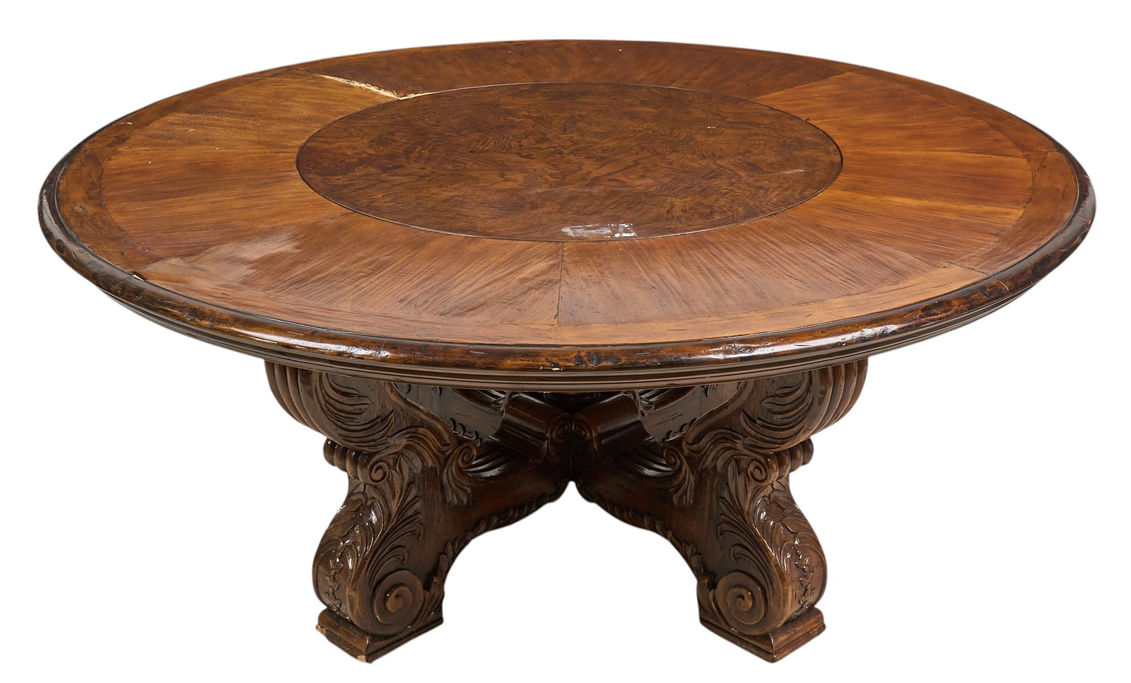 Large Circular Dining Table - 3