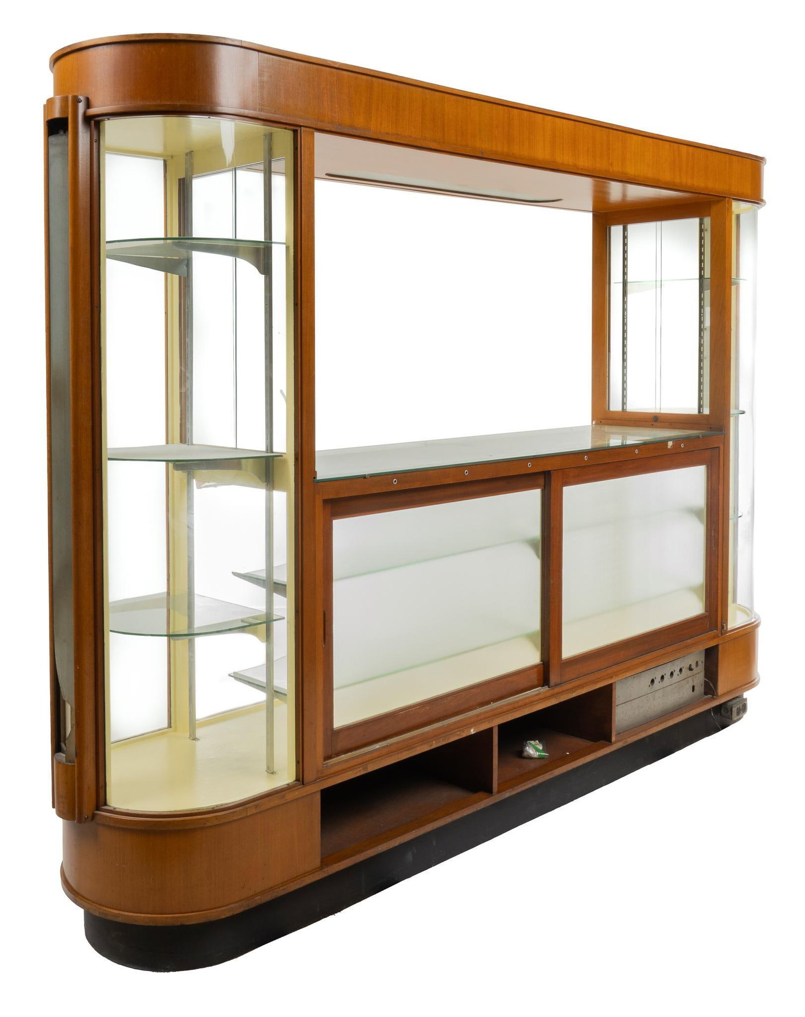 "Beauty Bar" Lighted Display Cabinet (1 of 7)