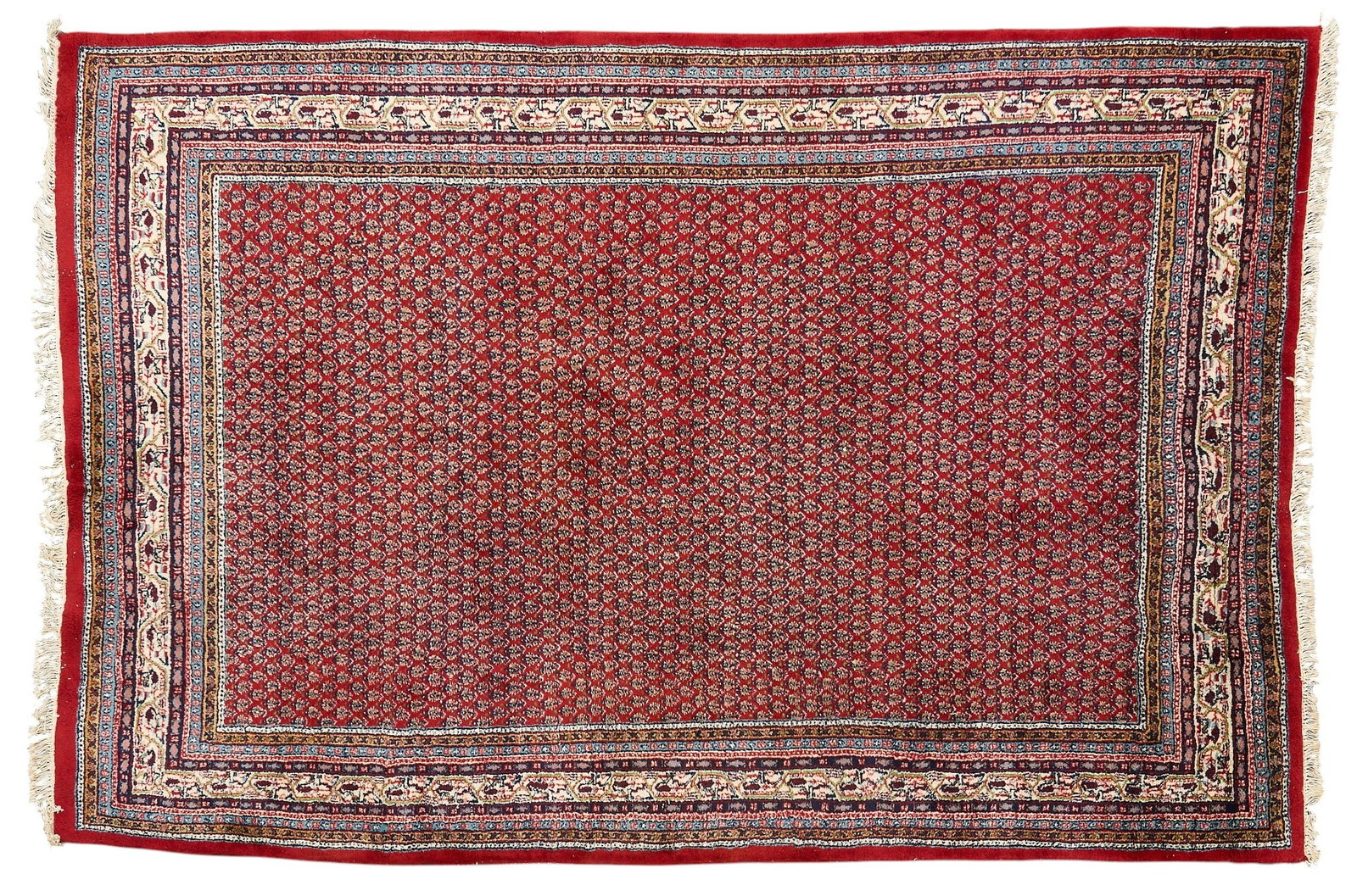 Hand-Knotted Persian Rug, 9 ft. 8 in. x 6 ft. 3 in.: Hand-knotted Mir Saraband Persian rug 9 ft. 8 in. x 6 ft. 3 in. 