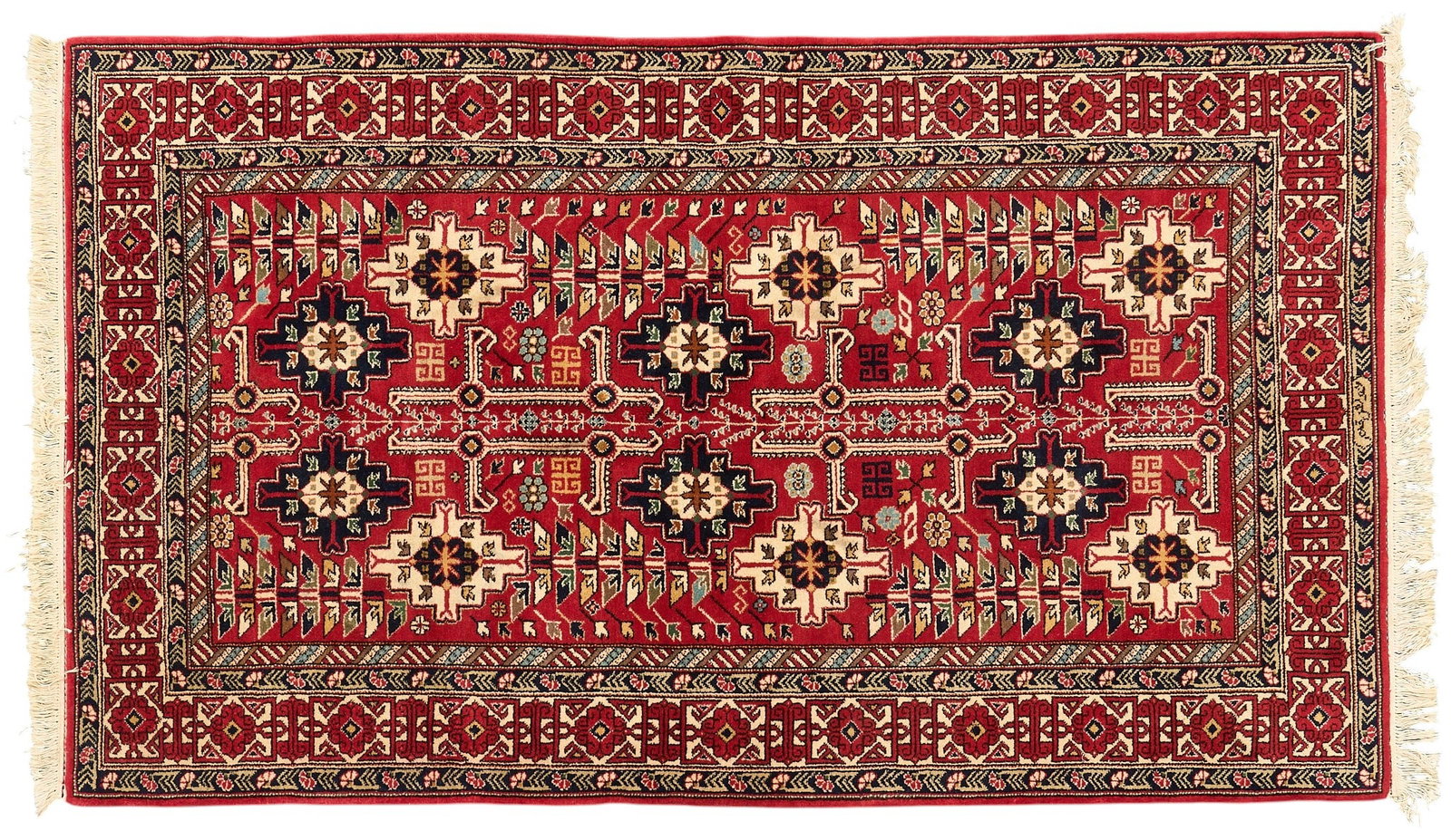 Hand-Knotted Persian Rug 9 ft. x 4 ft. 11 in.: Hand-knotted Persian rug 9 ft. x 4 ft. 11 in. 