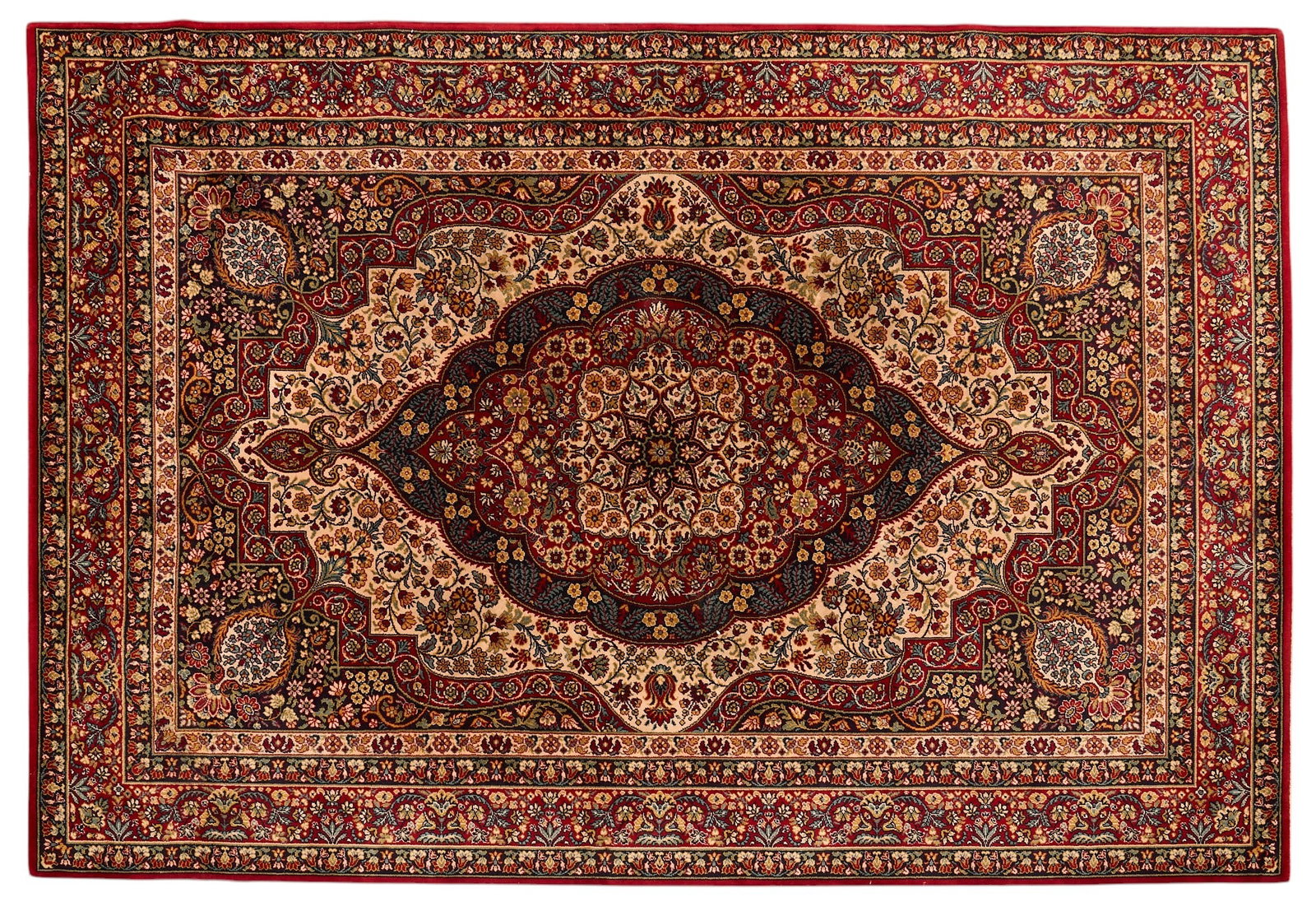 Hand-Knotted Persian Tabriz Rug, 9 ft. 9 in. x 6 ft. 7 in. (1 of 3)