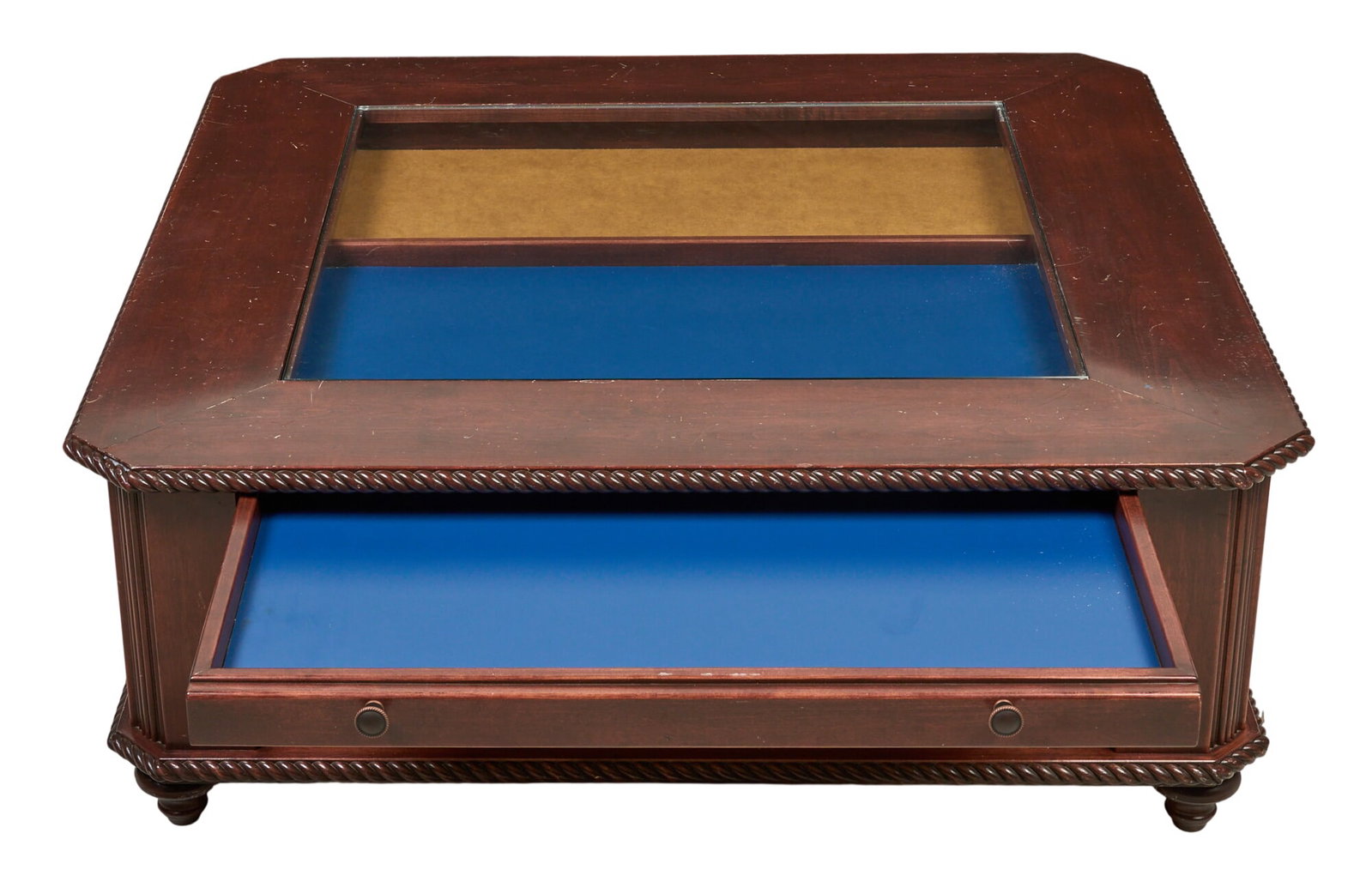 Square Vitrine Coffee Table - 2