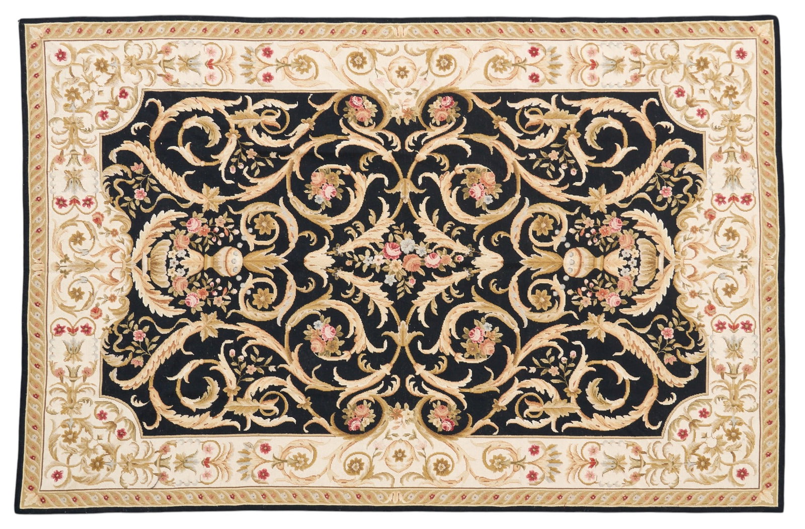 Rug, 9 ft. 2 in. x 6 ft.: Area rug 9 ft. 2 in. x 6 ft. Provenance: Property from a home in Houston, Texas 