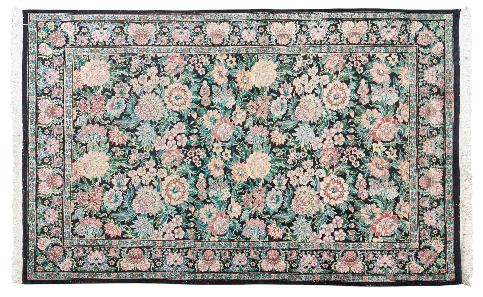 Hand-Knotted Rug, 7 ft. 6 in. x 4 ft. 5 in.: Hand-knotted area rug 7 ft. 6 in. x 4 ft. 5 in. Provenance: Property from a home in Houston, Texas 
