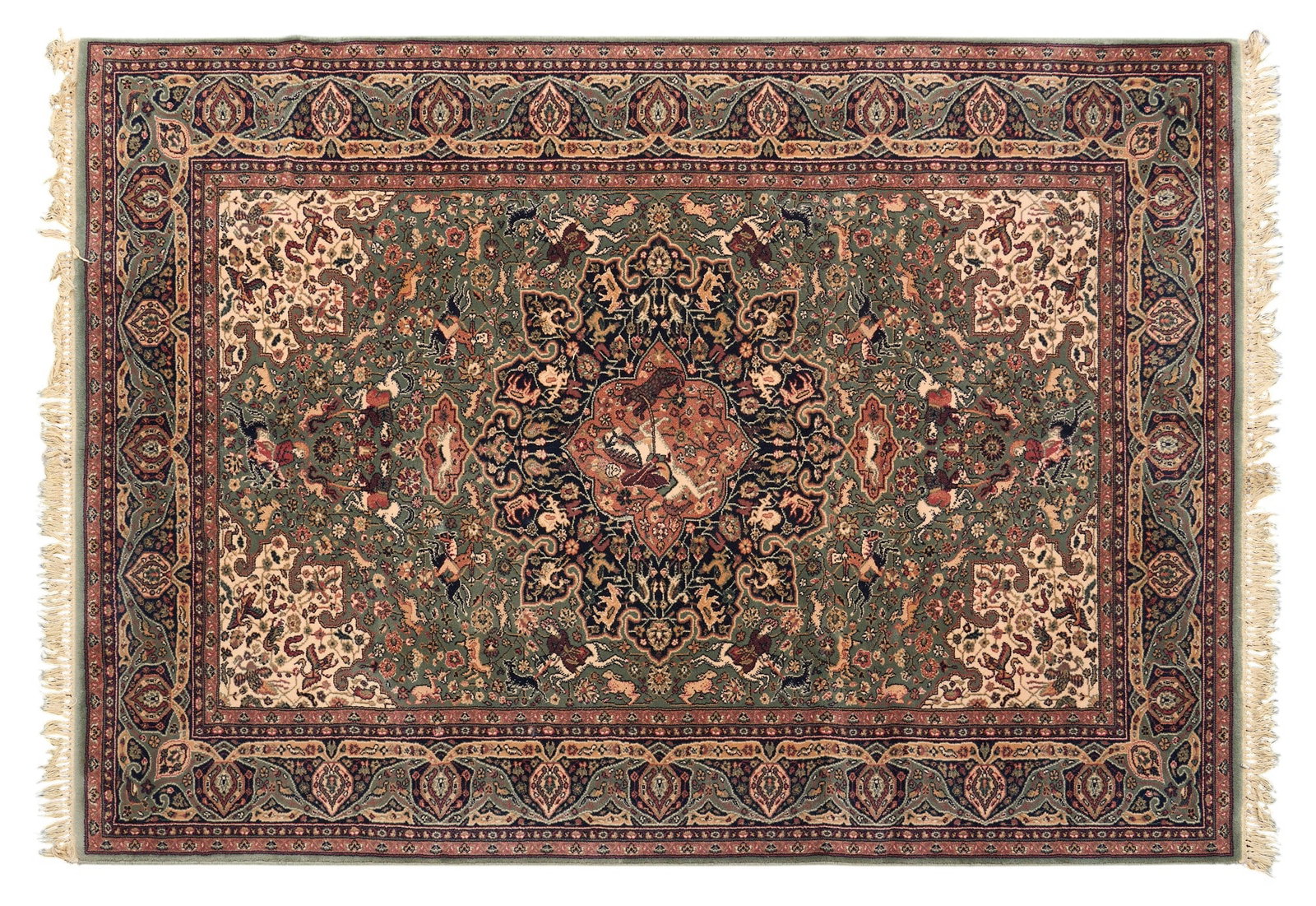 Rug, 8 ft. 2 in. x 5 ft. 2 in.: Vintage area rug 8 ft. 2 in. x 5 ft. 2 in. Provenance: Property from a home in Houston, Texas 
