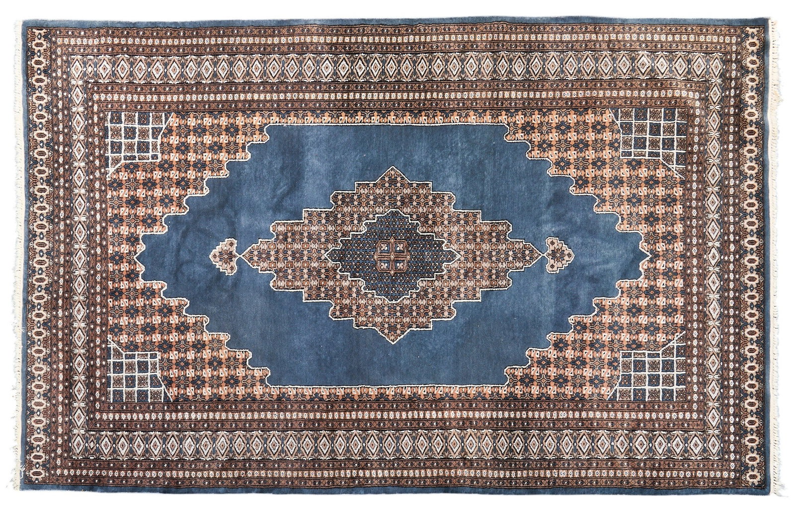 Hand-Knotted Oriental Rug, 8 ft.2 in. x 5 ft. 1 in.: Hand-knotted Oriental rug 8 ft.2 in. x 5 ft. 1 in. Provenance: Property from a home in Houston, Texas 