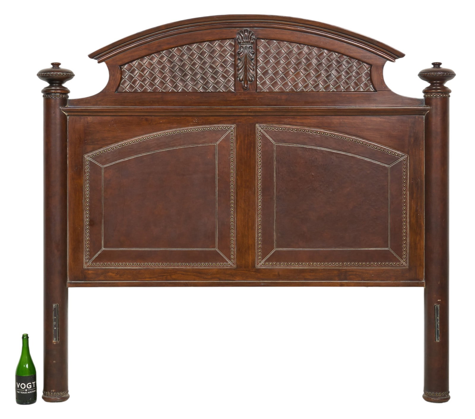 Leather Lined Headboard - 2