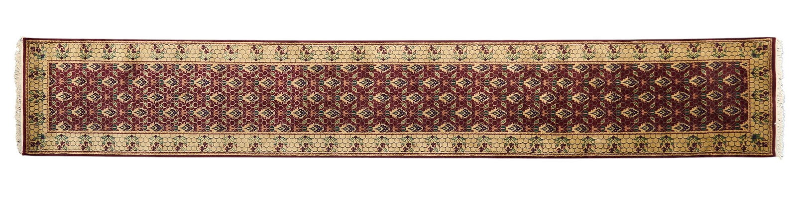 Rug Runner, 16 ft. 3 in. x 2 ft. 7 in.: Rug runner 16 ft. 3 in. x 2 ft. 7 in. Provenance: Property from a home in Houston, Texas 