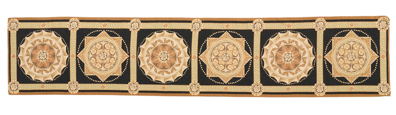 Rug Runner, 12 ft. 2 in. x 2 ft. 8 in.: Rug runner 12 ft. 2 in. x 2 ft. 8 in. Provenance: Property from a home in Houston, Texas 