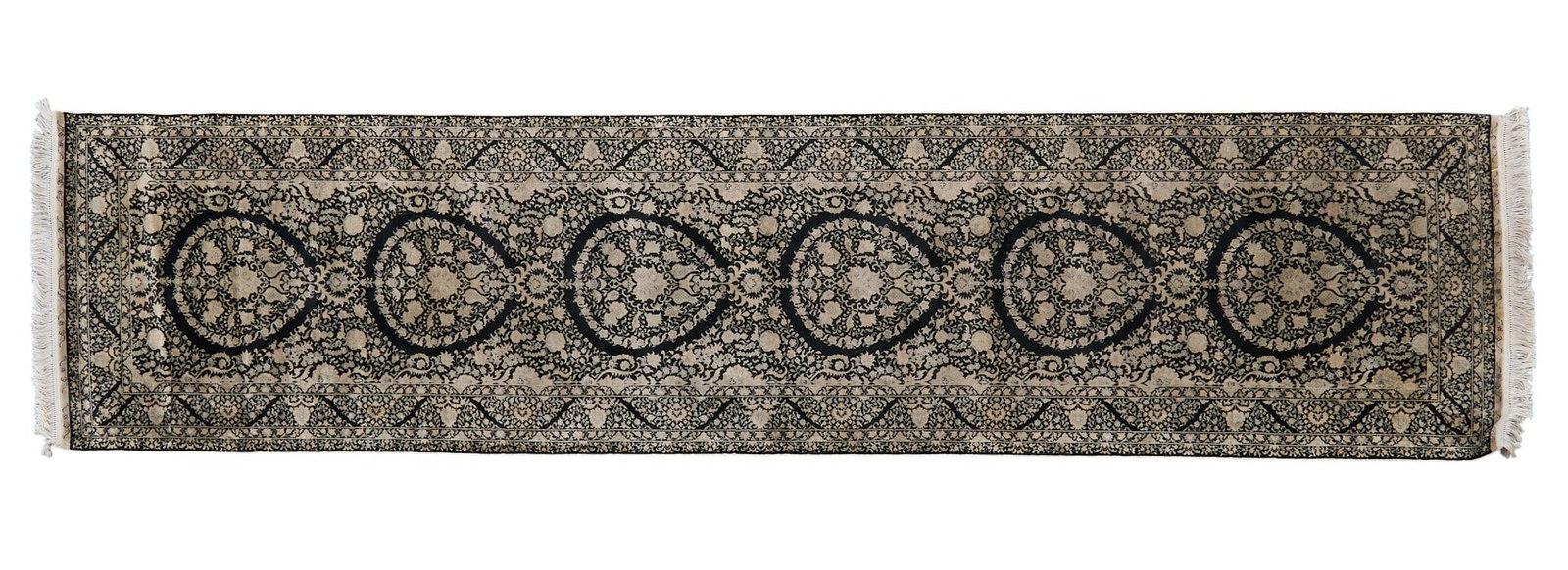 Rug Runner, 12 ft. 7 in. x 2 ft. 11 in.: Rug runner 12 ft. 7 in. x 2 ft. 11 in. Provenance: Property from the Estate of Robert A. "Bob" Funk Sr. - trailblazing American businessman, philanthropist, and rancher, from his