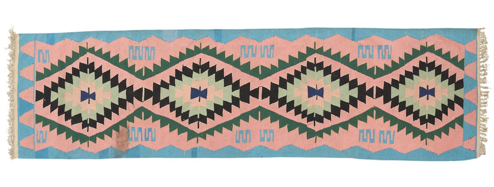 Hand-Woven Rug Runner, 10 ft. 2 in. x 2 ft. 9 in. (1 of 4)