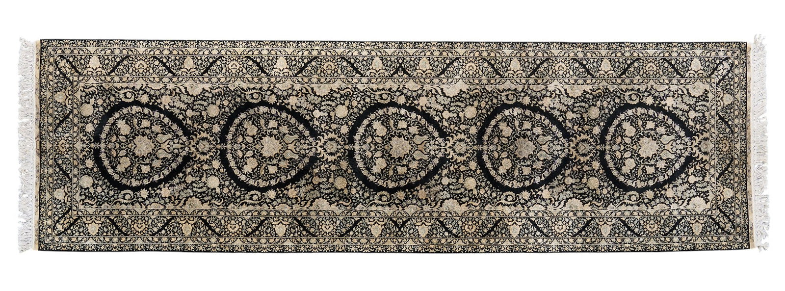 Rug Runner, 10 ft. 2 in. x 2 ft. 10 in: Rug runner 10 ft. 2 in. x 2 ft. 10 in Provenance: Property from the Estate of Robert A. "Bob" Funk Sr. - trailblazing American businessman, philanthropist, and rancher, from his