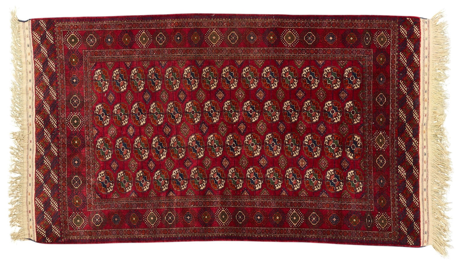 Hand-Knotted Bokhara Rug, 9 ft. 2 in. x 4 ft. 10 in. (1 of 3)