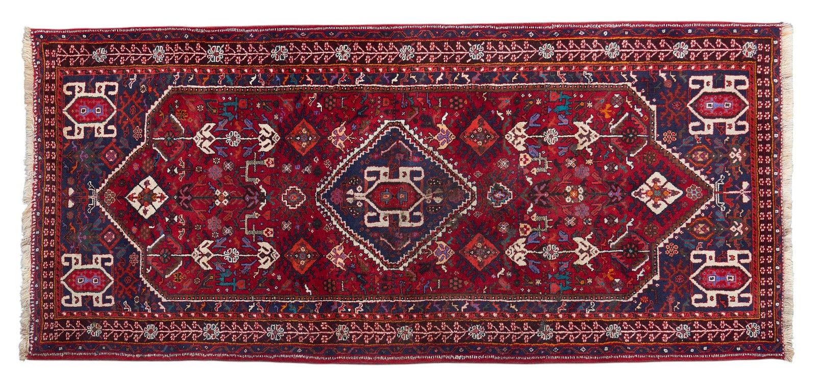 Persian Rug Runner, 8 ft. 6 in. x 3 ft. 9 in. (1 of 3)