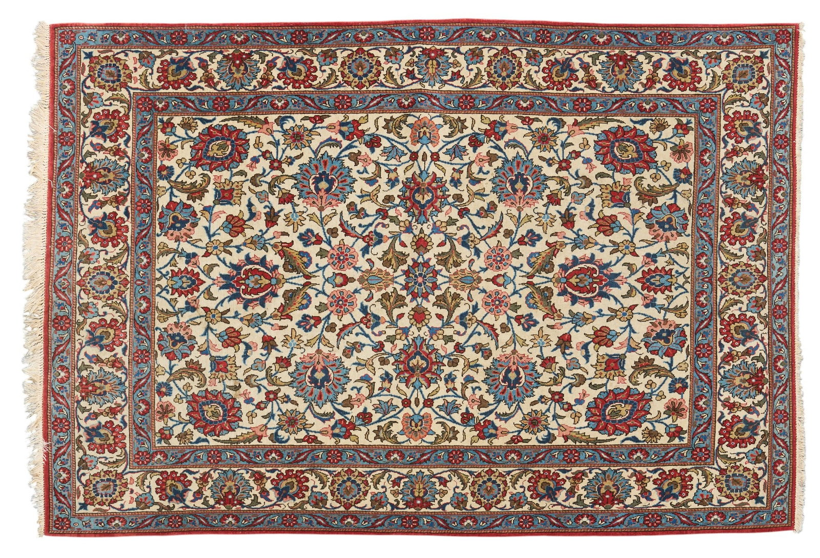 Hand-Knotted Oriental Rug, 6 ft. 10 in. x 4 ft. 6 in.: Hand-knotted Oriental rug 6 ft. 10 in. x 4 ft. 6 in. 