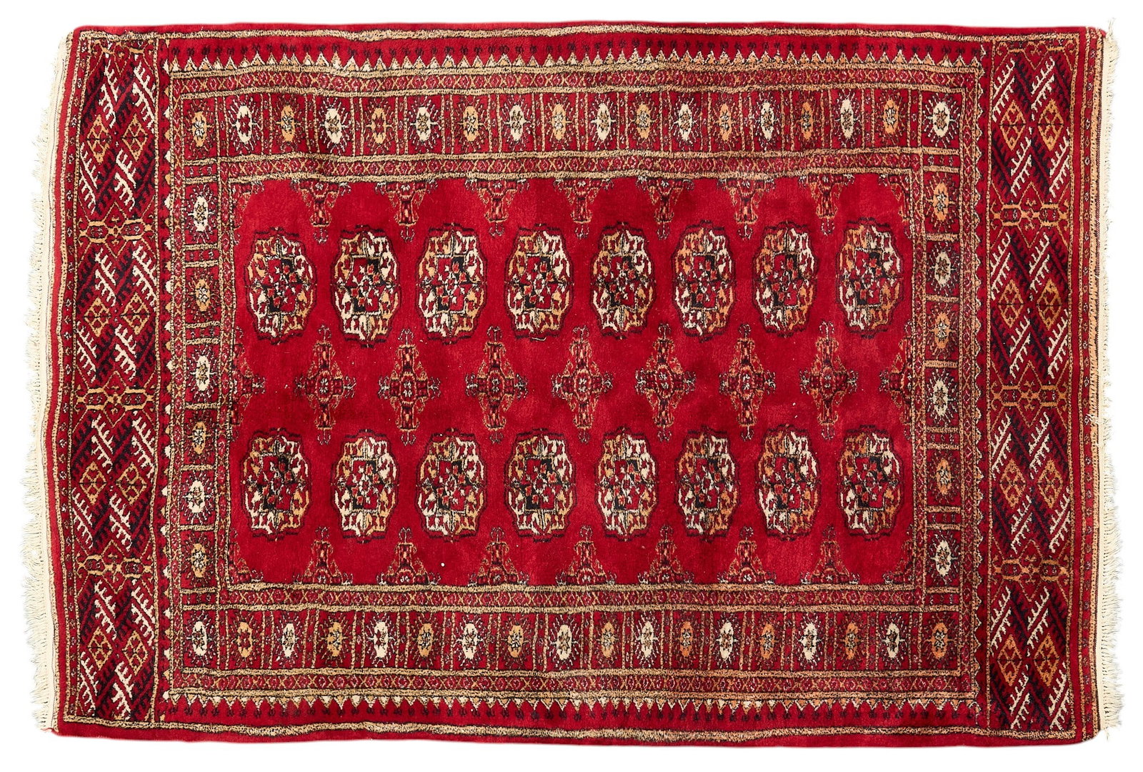 Hand-Knotted Bokhara Rug, 6 ft. 1 in. x 4 ft. 1 in. (1 of 3)