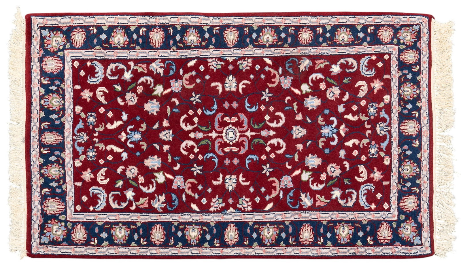 Hand-Knotted Persian Rug, 5 ft. 4 in. x 3 ft. 6 in.: Hand-knotted Persian rug 5 ft. 4 in. x 3 ft. 6 in. Provenance: Property from a home in Houston, Texas 