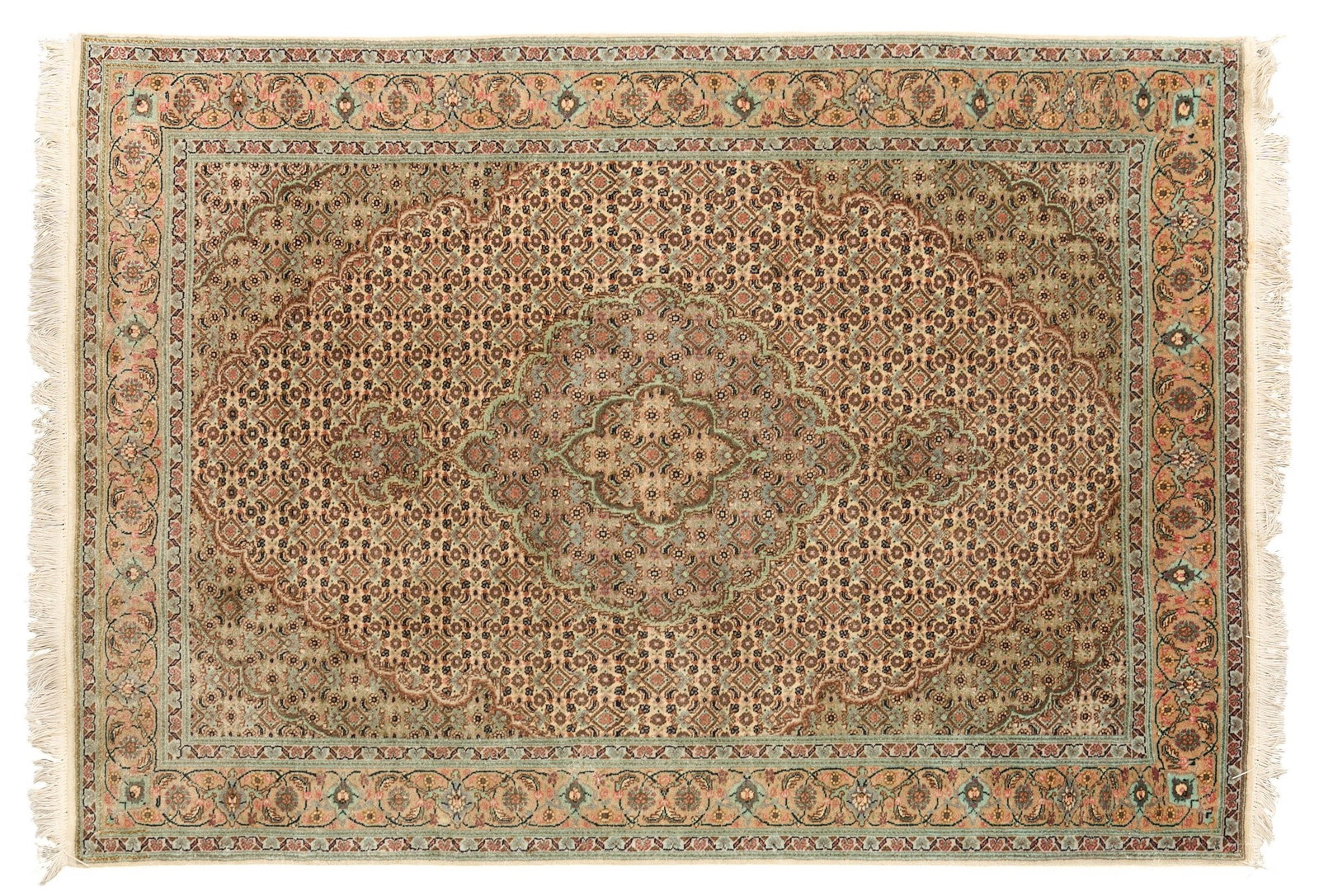Rug, 5 ft. 2 in. x 3 ft. 5 in.: Area rug 5 ft. 2 in. x 3 ft. 5 in. Provenance: Property from a home in Houston, Texas 