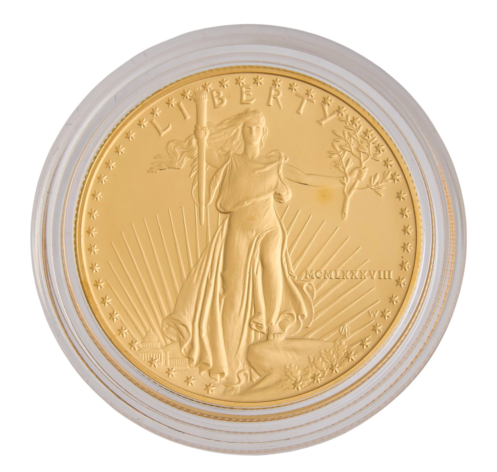 1988 $50 Gold Eagle Coin (1 of 2)