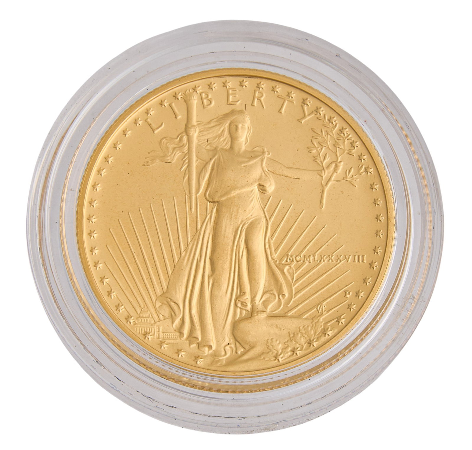 1988 $25 Gold Eagle Coin (1 of 2)