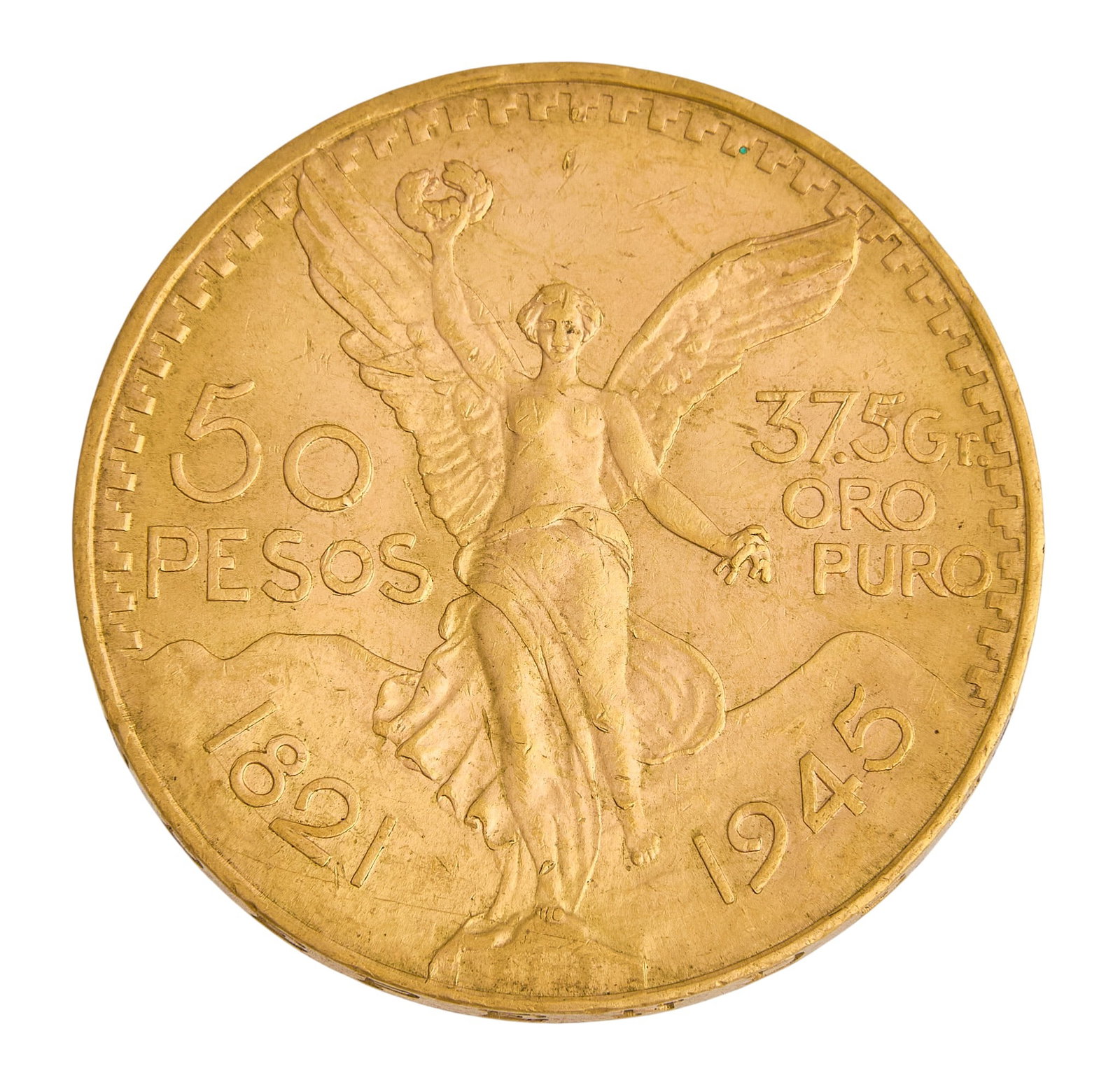 Mexican 50 Peso Gold Coin (1 of 2)