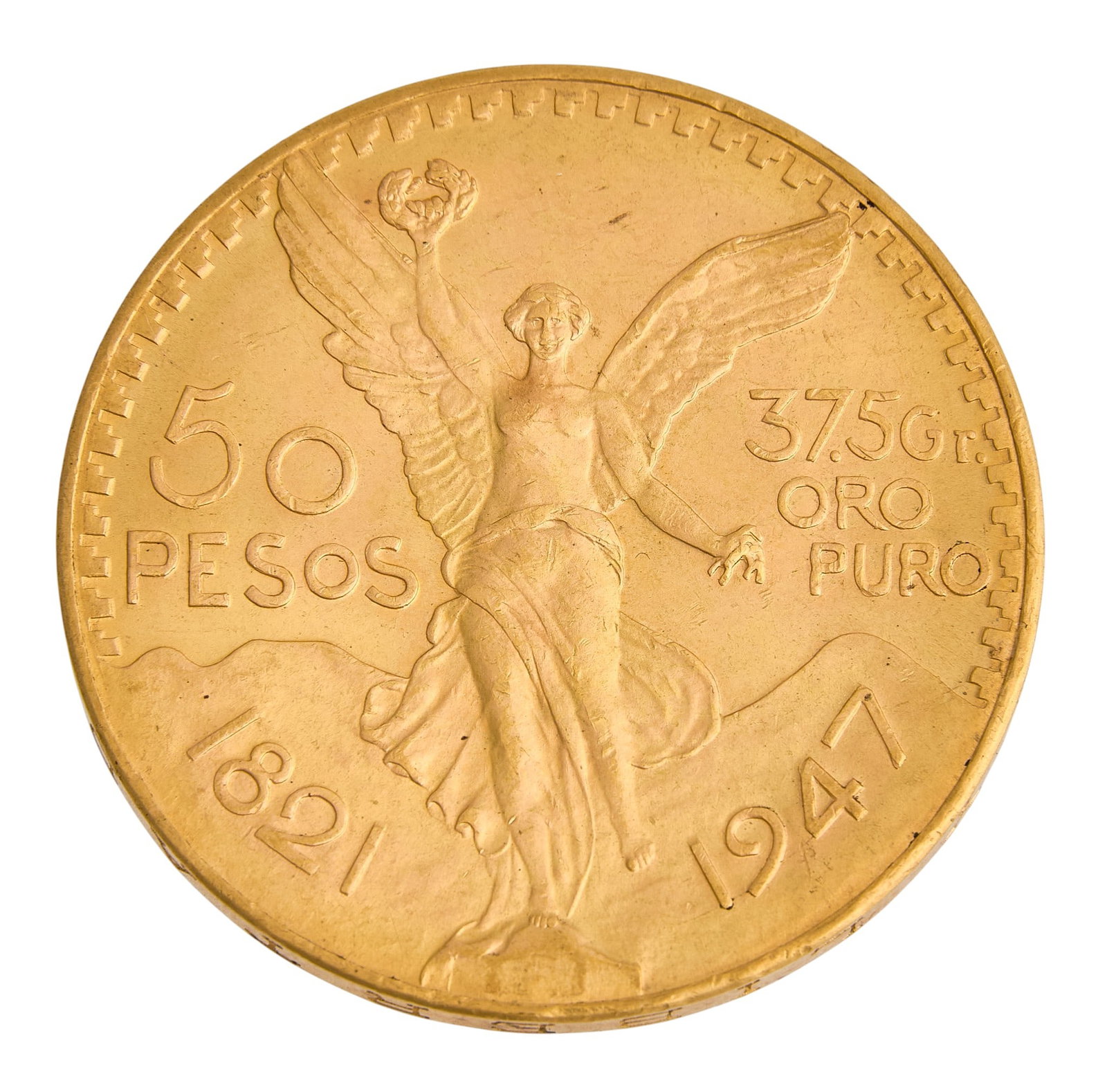 Mexican 50 Peso Gold Coin (1 of 2)