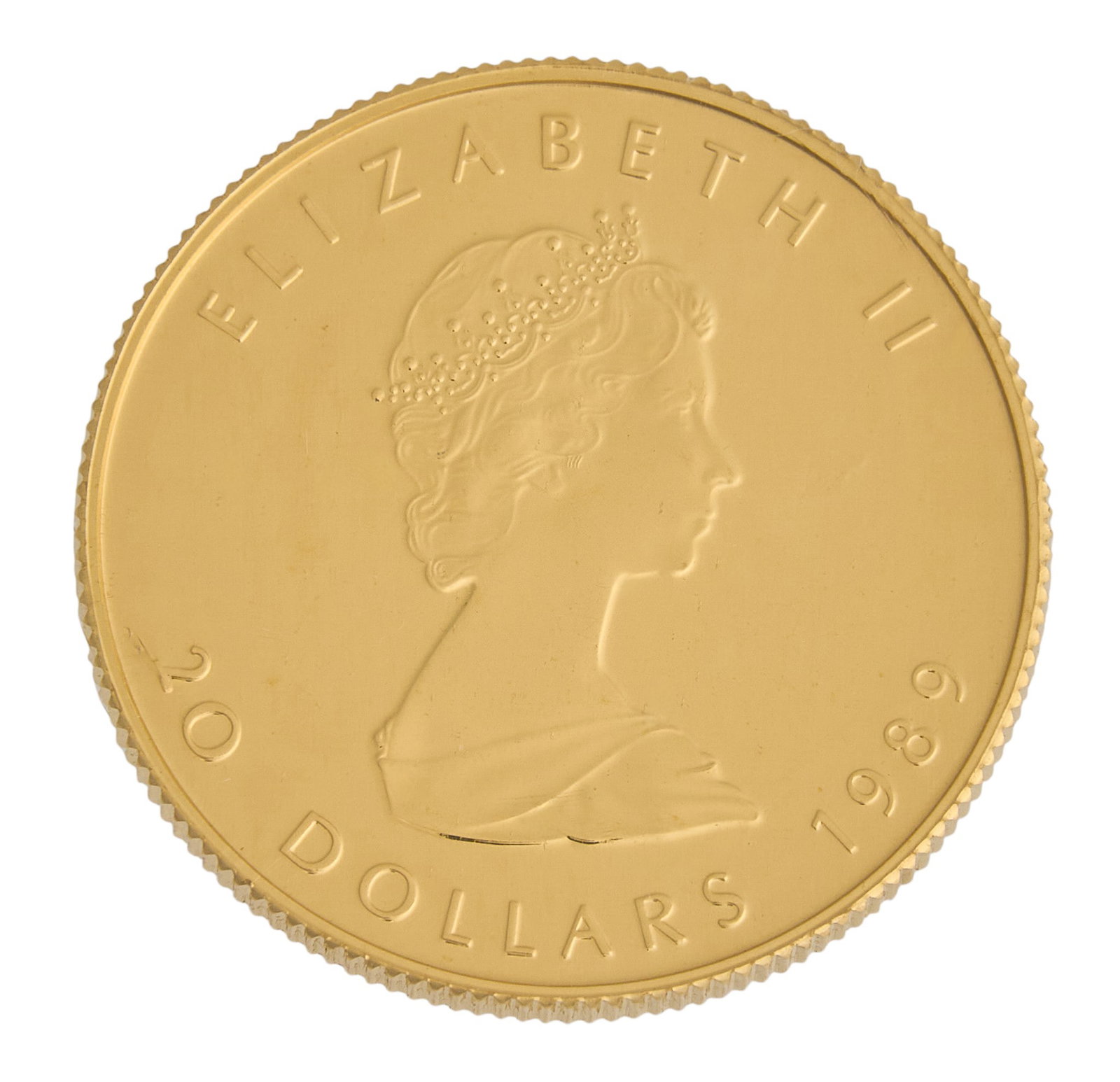 Canadian Gold Maple Leaf $20 Coin (1 of 2)