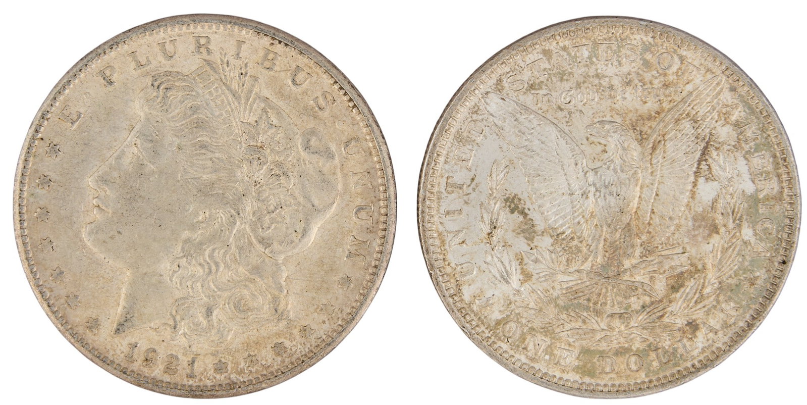 (10) Morgan Silver Dollars - 3