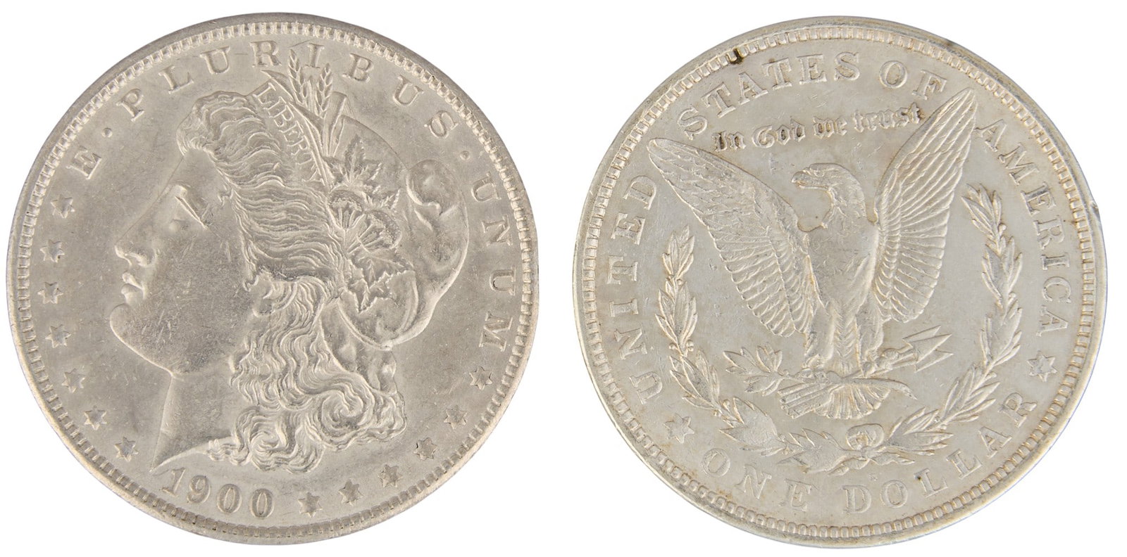 (10) Morgan Silver Dollars - 3