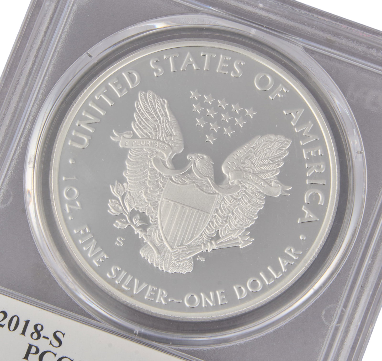 (2) MS-70 Graded Silver Eagle Coins - 4