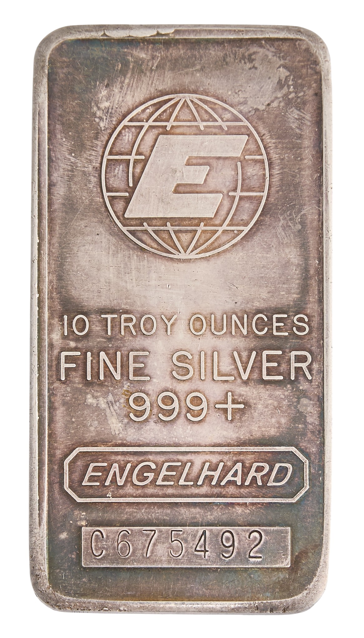 10 ozt. Fine Silver Bar (1 of 2)