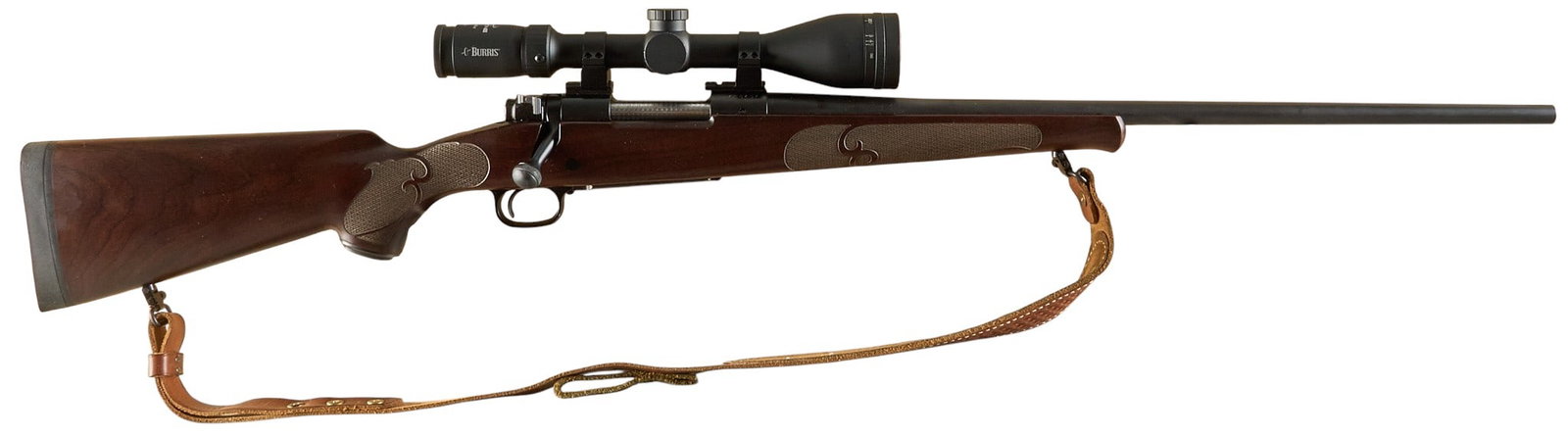Winchester Model 70 RMEF 300 WSM Bolt Action Rifle W/ Burris Scope: Serial: G2406454 Manufacturer: Winchester-New Haven, Conn. (c. 2005) Model: 70 Caliber: 300 WSM (2.75 lb trigger pull) Barrel length: 24 in. OAL: 44.25 in. Condition: Very good-lightly used condition;