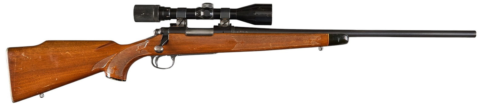 Remington 700 243 Win Bolt Action Rifle W/ Scope (1 of 4)