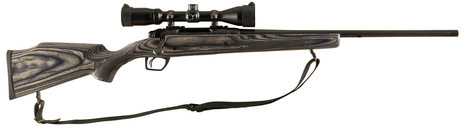 Remington 783 223 Rem Rifle W/ Bushnell Scope, Extra Mags & Boyd's Stock: Serial: RA95373A Manufacturer: Remington Arms Co.-Huntsville, AL (c. 2018) Model: 783 Caliber: 223 Rem Barrel length: 22 in. OAL: 42.5 in. Condition: Excellent—very slight used condition; excell